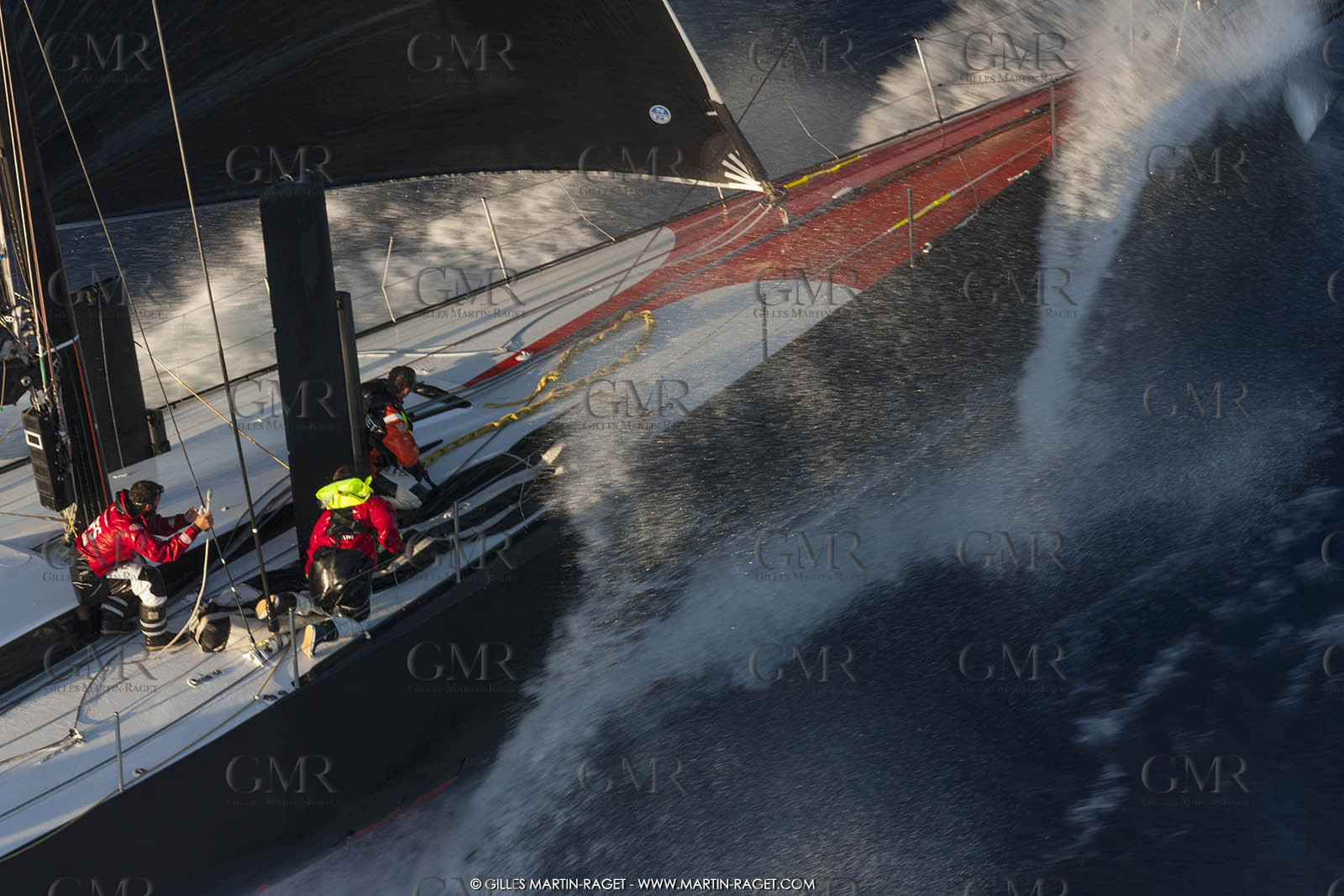 09 10 2017, Calvi (FRA,20), VOR 70 Babsy, Tentative de record autour de la Corse à la voile, skipper Franck Cammas