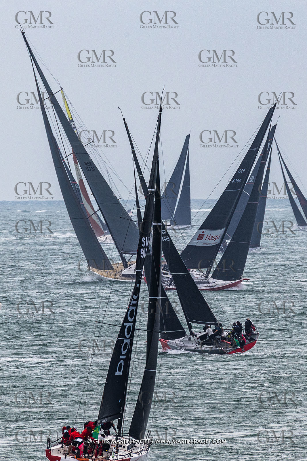 26 07 2025, Cowes (UK, IOW), Admiral's Cup 2025, Rolex Fastnet Race start,