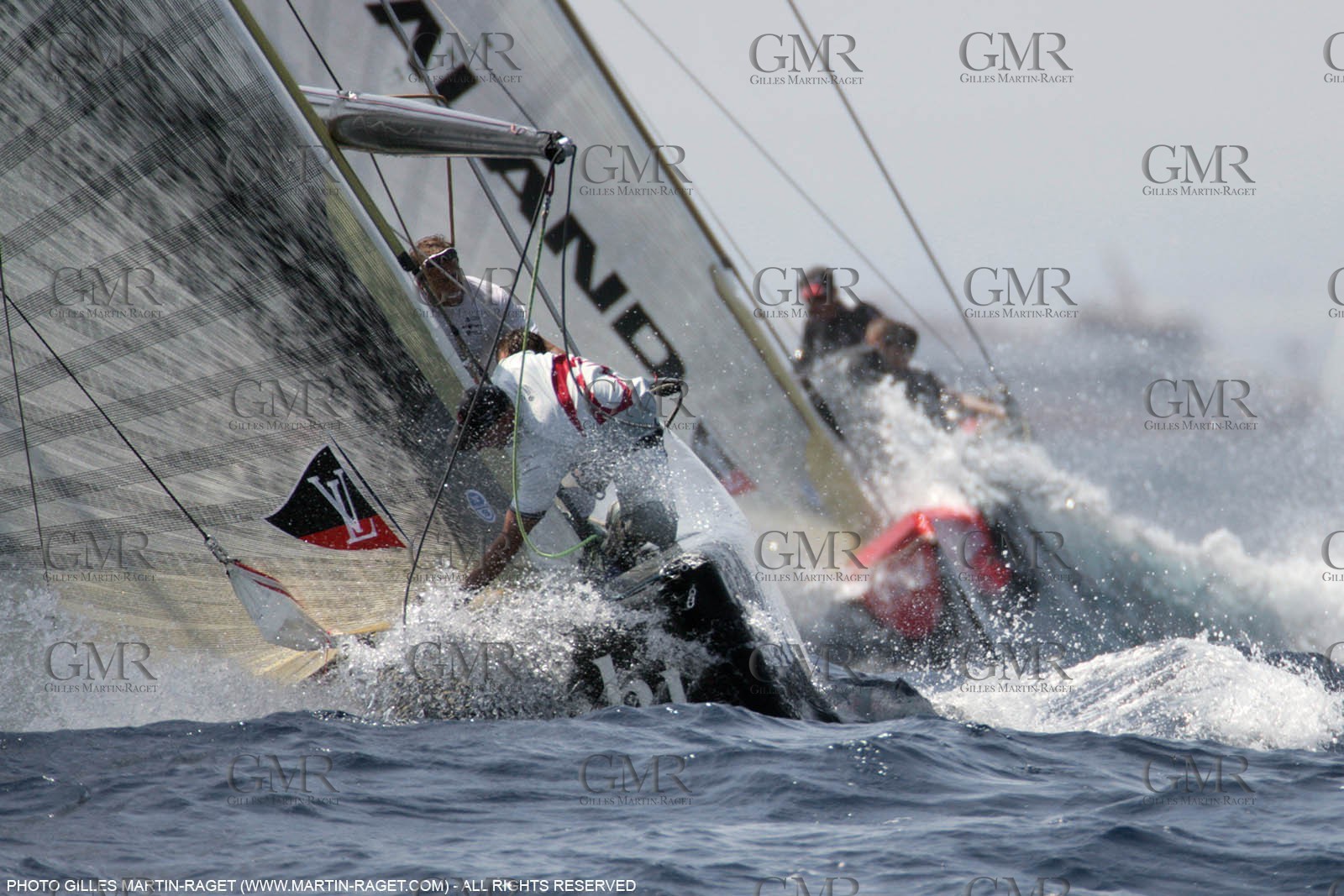 23 06 2007-Valencia (Spain)- 32nd America's Cup - Final Match - Day 1