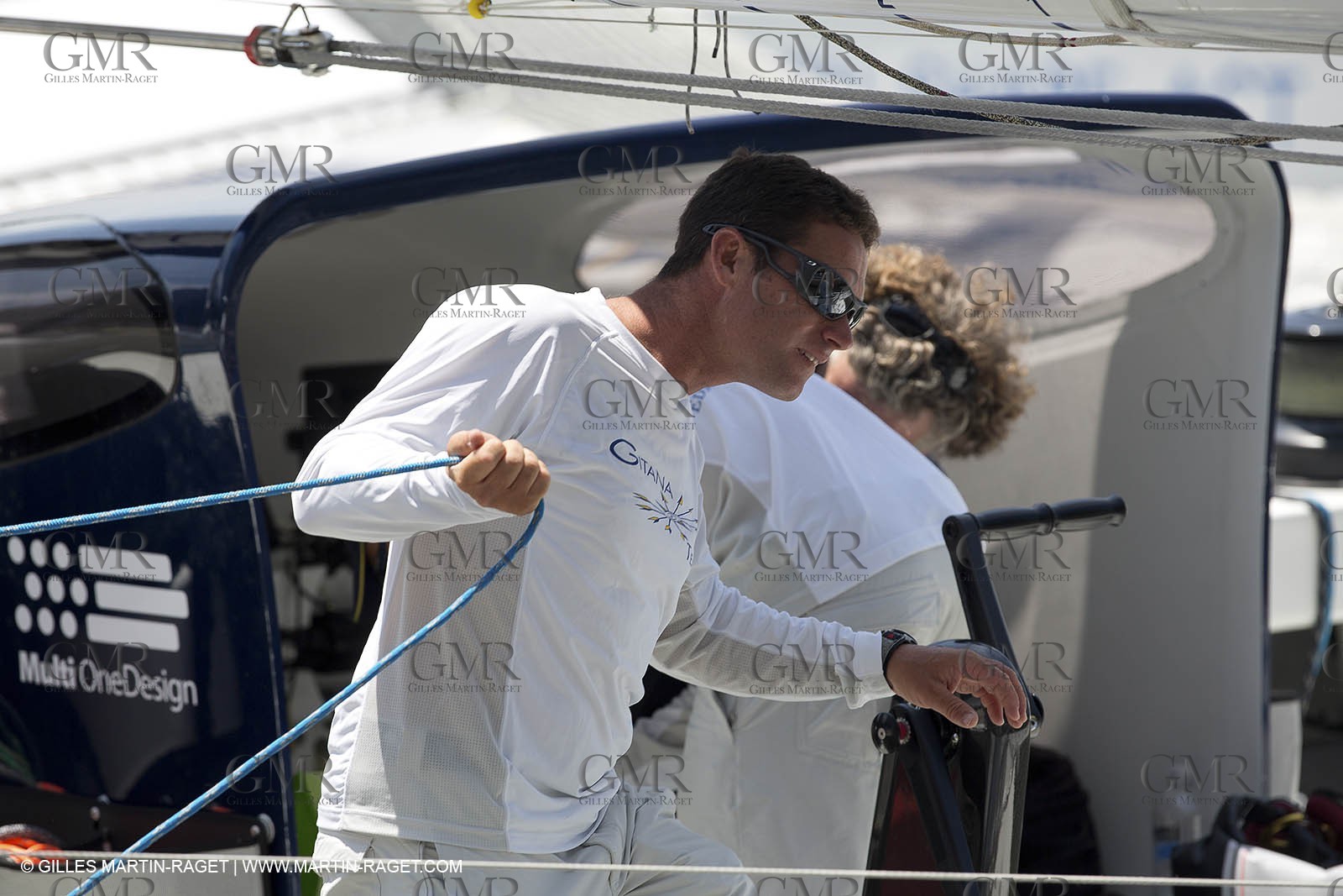 05 07 2012 - New York (USA) - Ocean Krys Race - Speed runs in fornt of NY city