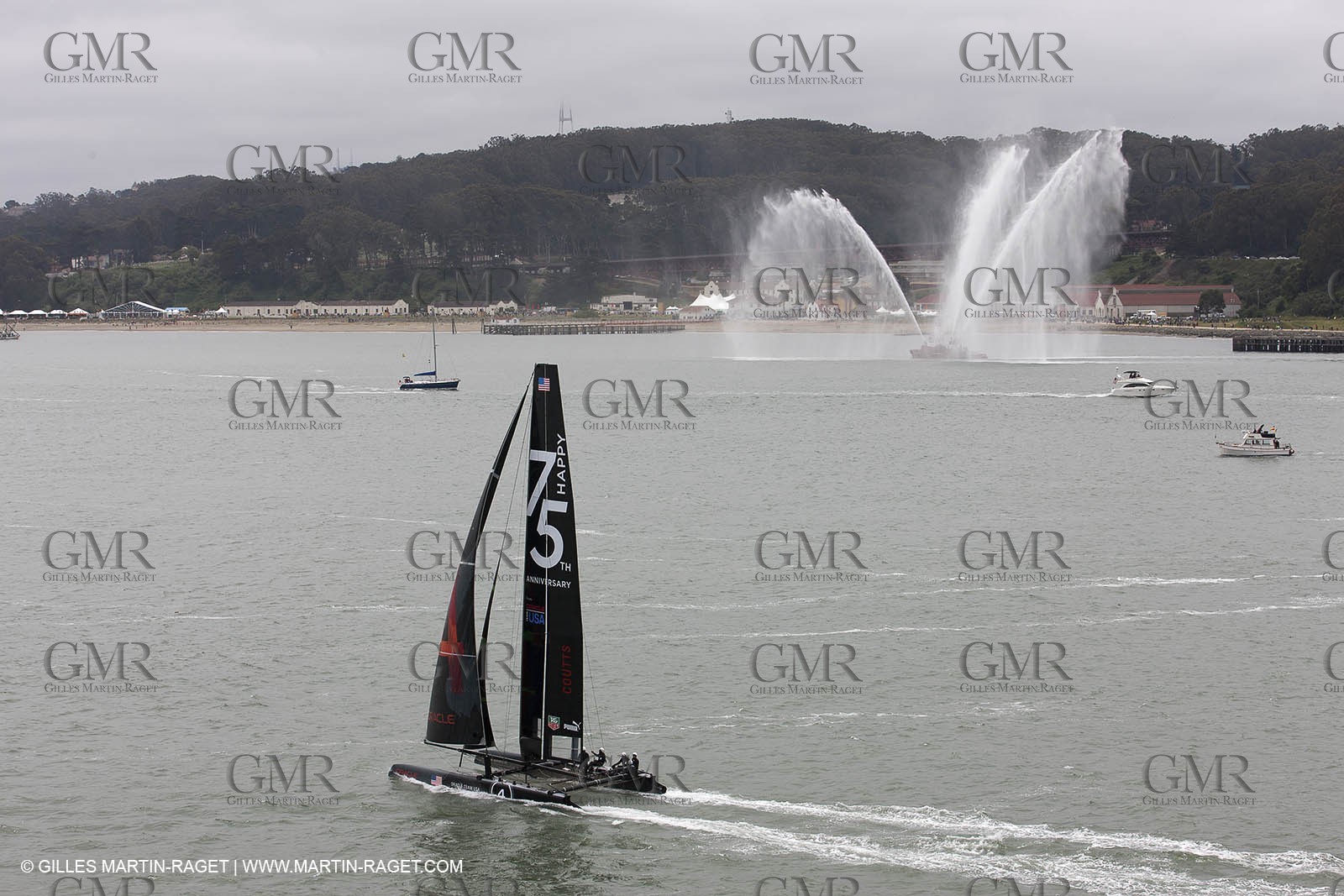 27 05 2012 - San Francisco (USA,CA) - 34th Americas's Cup - America's Cup celebrates the Golden Gate Bridge 75th Anniversary