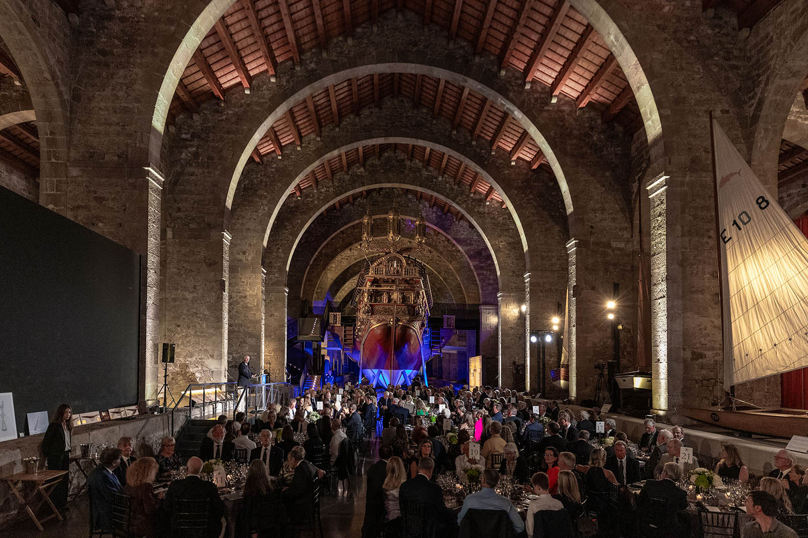 14 10 2024, Barcelona (ESP), Louis Vuitton 37th America's Cup, Final Match, Race Day 3, Hall Of Fame induction ceremony