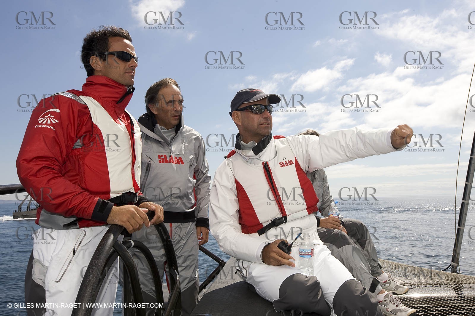 06 09 2008 - Anacortes (WA, USA) - America's Cup - BMW ORACLE Racing - 90 ft trimaran sea trials - Day 5