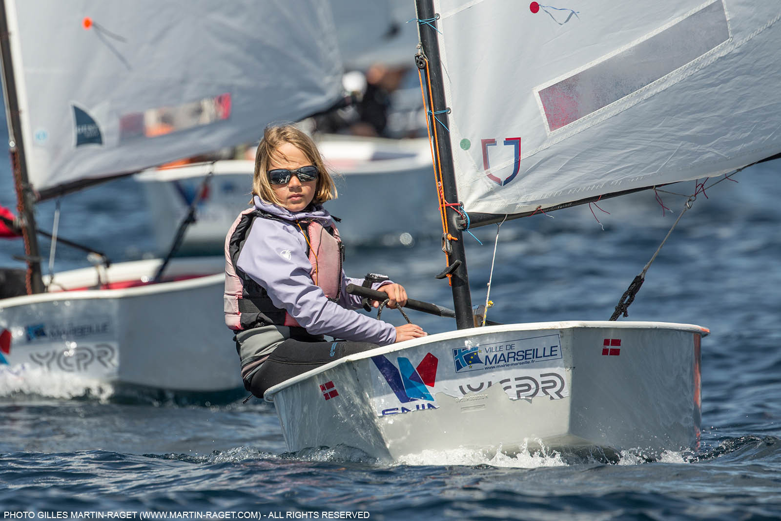 14 04 2016, Marseille (FRA,13), SNIM Dériveurs, Coupe Internationale de Printemps Optimist, Day 4