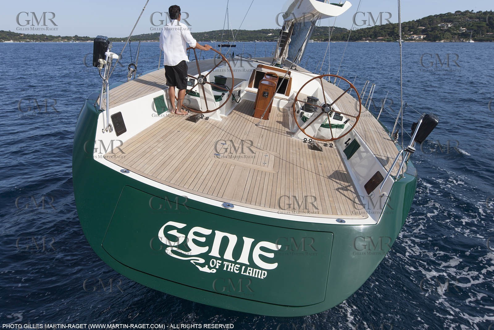 25 06 2015, Saint Tropez (FRA,83) , Sailing, Super yachts, Wally, Genie of The Lamp