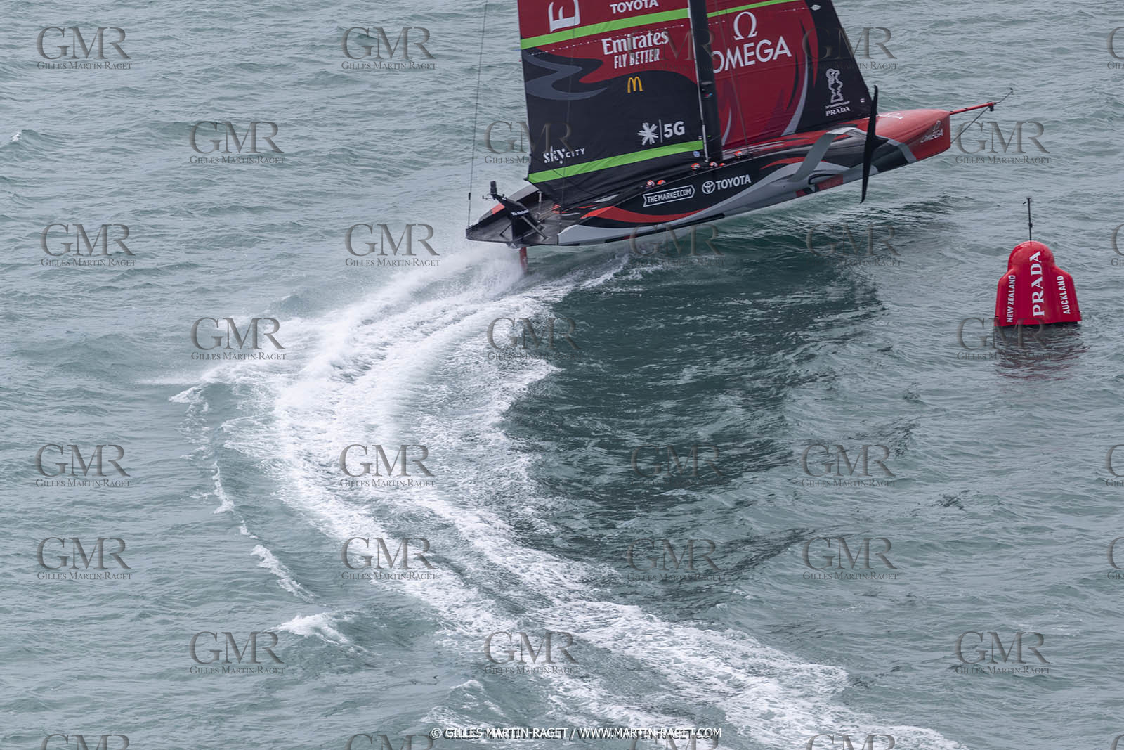 11 12 2020 - Auckland (NZL) - 36th America's Cup - Practice Sessions - Day 3 - Emirates Team New Zealand