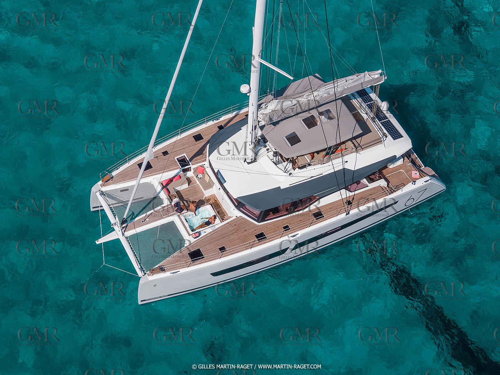 30 08 2018, Porto Vecchio (FRA, South Corsica) Chantier Fountaine-Pajot, Alegria 67