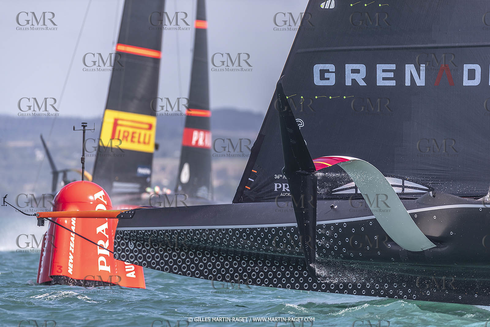 12 01 2021, Auckland (NZL), 36th America's Cup, Practice Racing