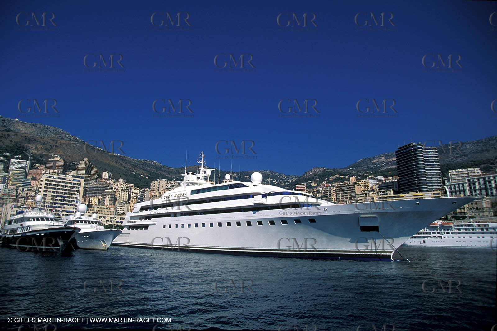 MegaYachts in Monaco's Port
