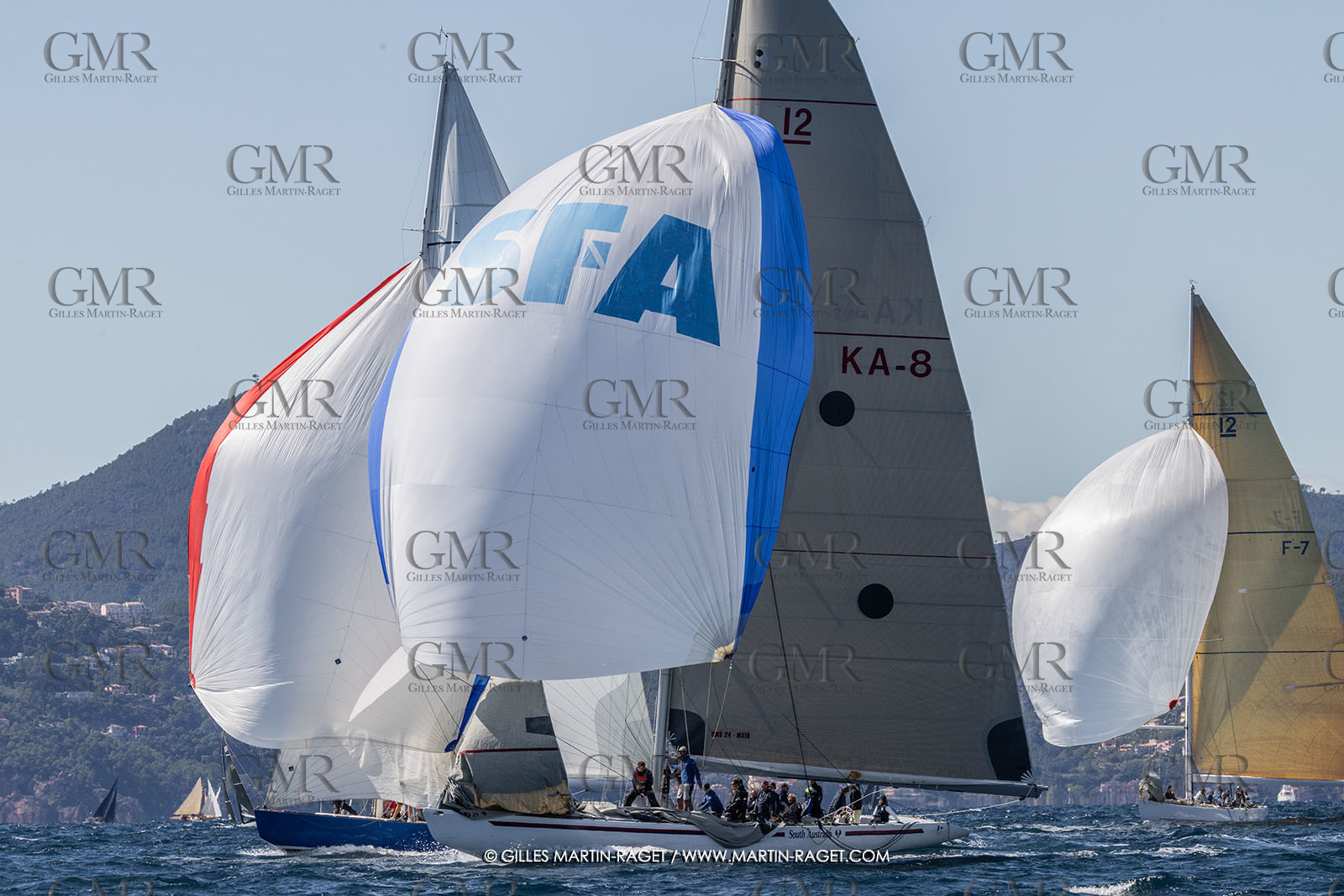 24 09 2025, Cannes (FRA), Régates Royales 2025, Race Day 3