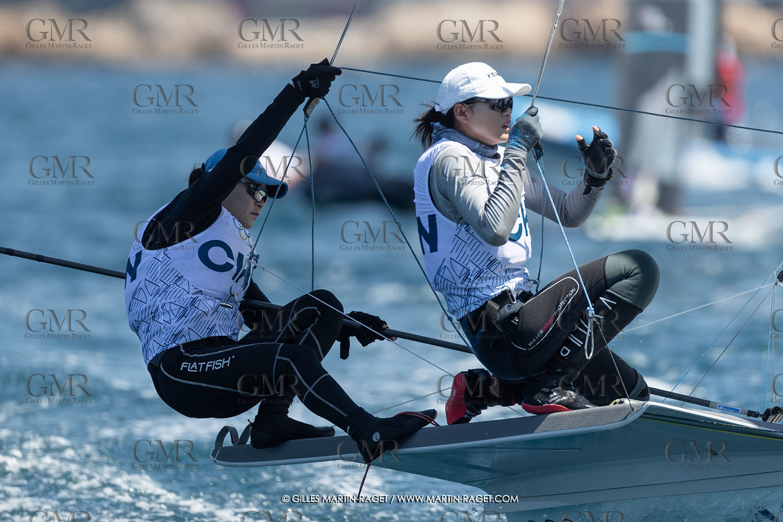 23 07 2024, Marseille (FRA), Paris 2024 Olympic Games, Sailing, Free trainings