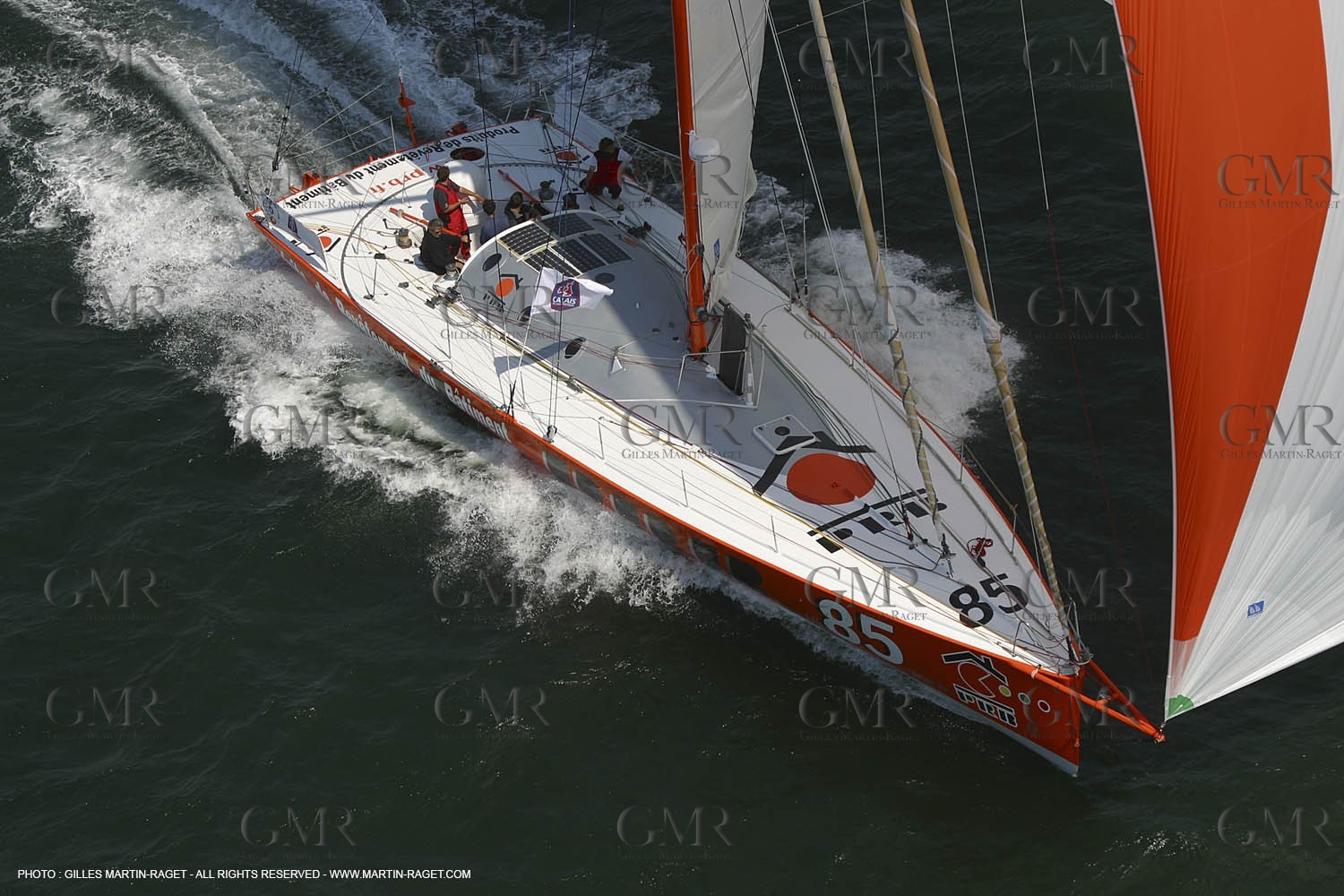 2003 Calais Round Britain Race - Start  - PRB 3 - Vincent Riou