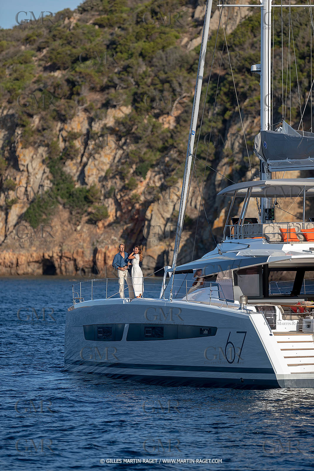 30 08 2018, Porto Vecchio (FRA, South Corsica) Chantier Fountaine-Pajot, Alegria 67