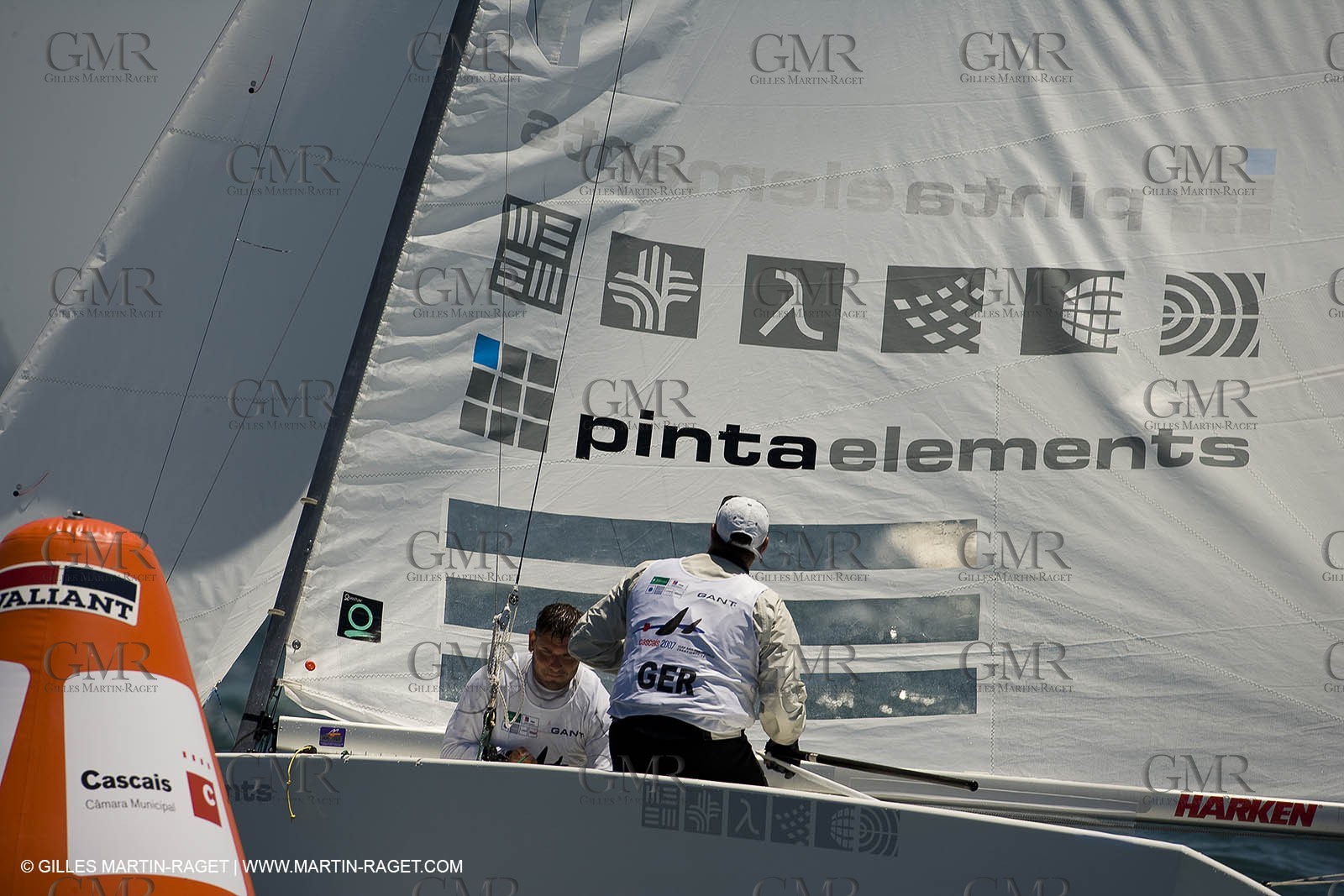 07-05-07 - ISAF SAILING WORLD CHAMPIONSHIPS - CASCAIS 2007 - DAY 2 - Star Class - GERMANY - PICKEL,BORKOWSKI