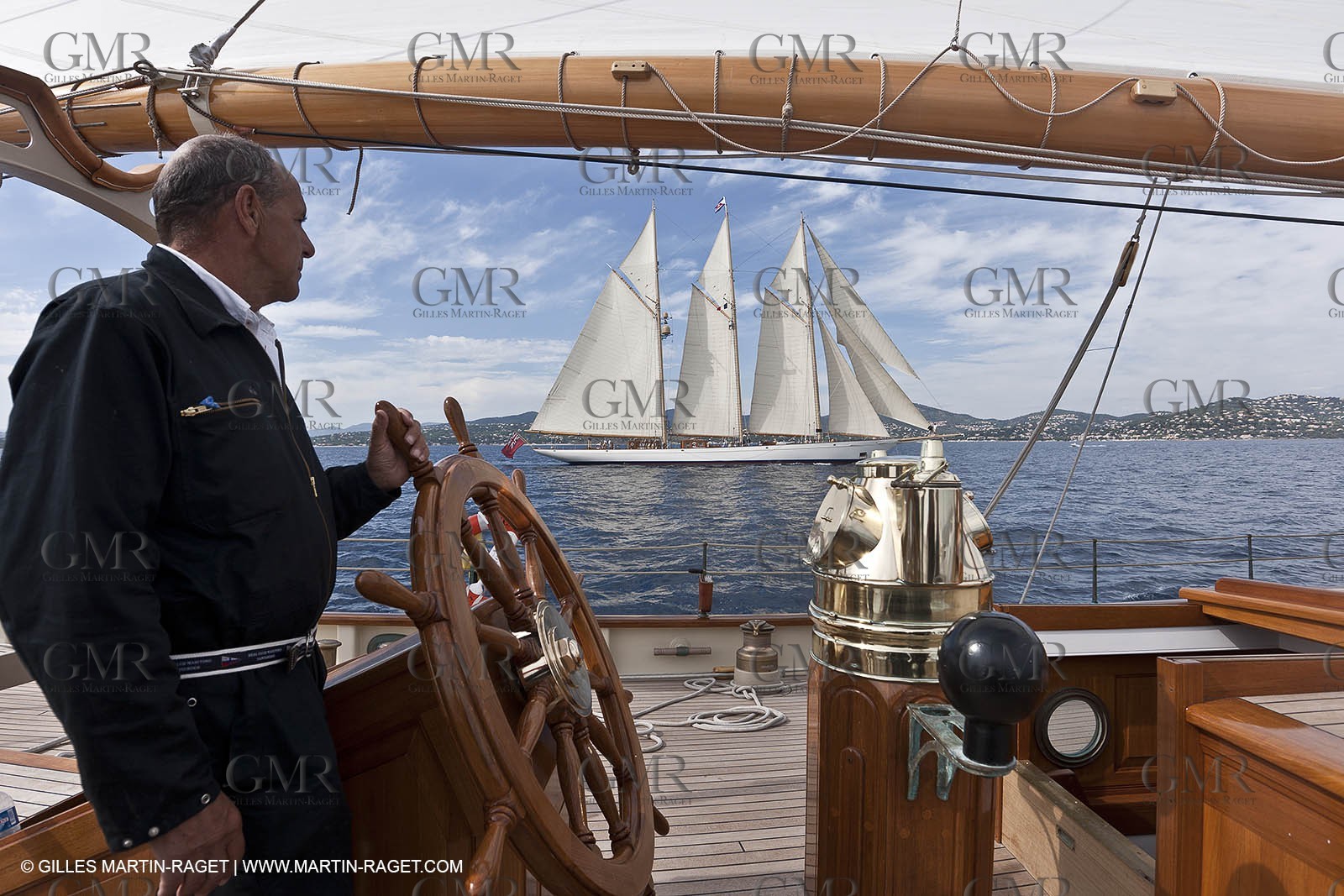 30 09 2010 - SainTropez (FRA,13) - Voiles de Saint Tropez 2010 - onboard Atlantic