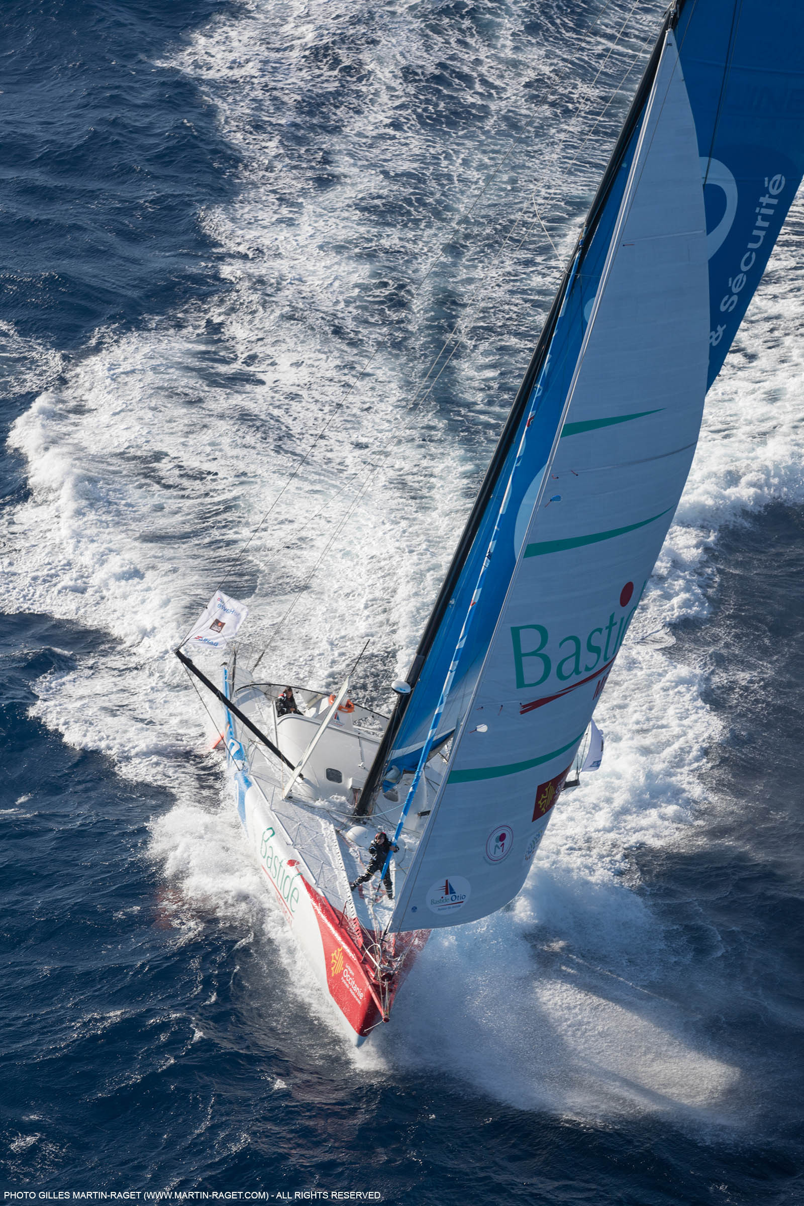 13 07 2017, Port Camargue (FRA,30), Transat Jacques Vabre 2017, Bastide Otio (Kito de Pavant, Yannick Bestaven), offshore trainings