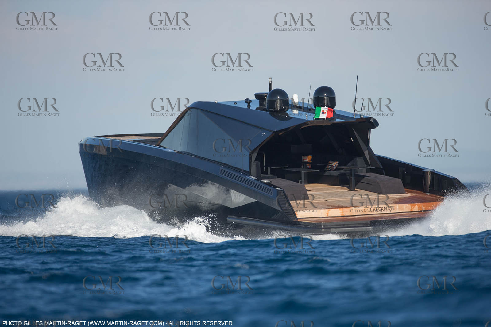 20 07 2016, Cala Galera (ITA), WallyYachts, Wally Power 75 Checkmate