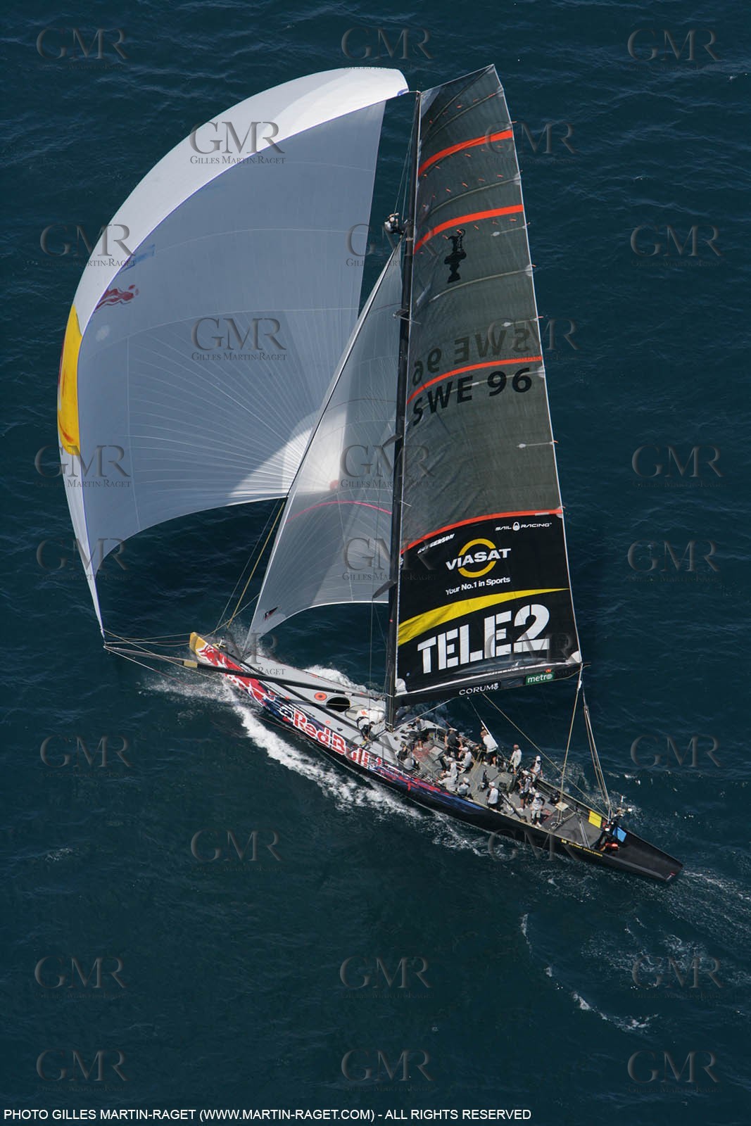 09 05 2007-Valencia (Spain)- 32nd America's Cup - Louis Vuitton Cup - RR2 - Day 11 - BMW ORACLE Racing