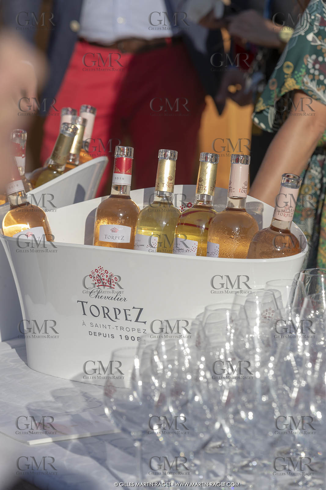 29 09 2018, Saint-Tropez (FRA,83), Voiles de Saint-Tropez 2019, Arrival Cannes-Saint-Tropez and trainings, inauguration du village