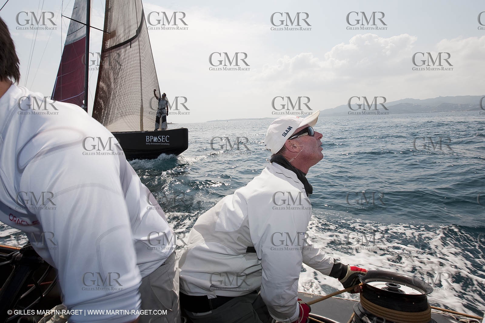 19 05 2010 - La Maddalena (ITA, Sardinia) Louis Vuitton Trophy - BMW ORACLE Racing - Training