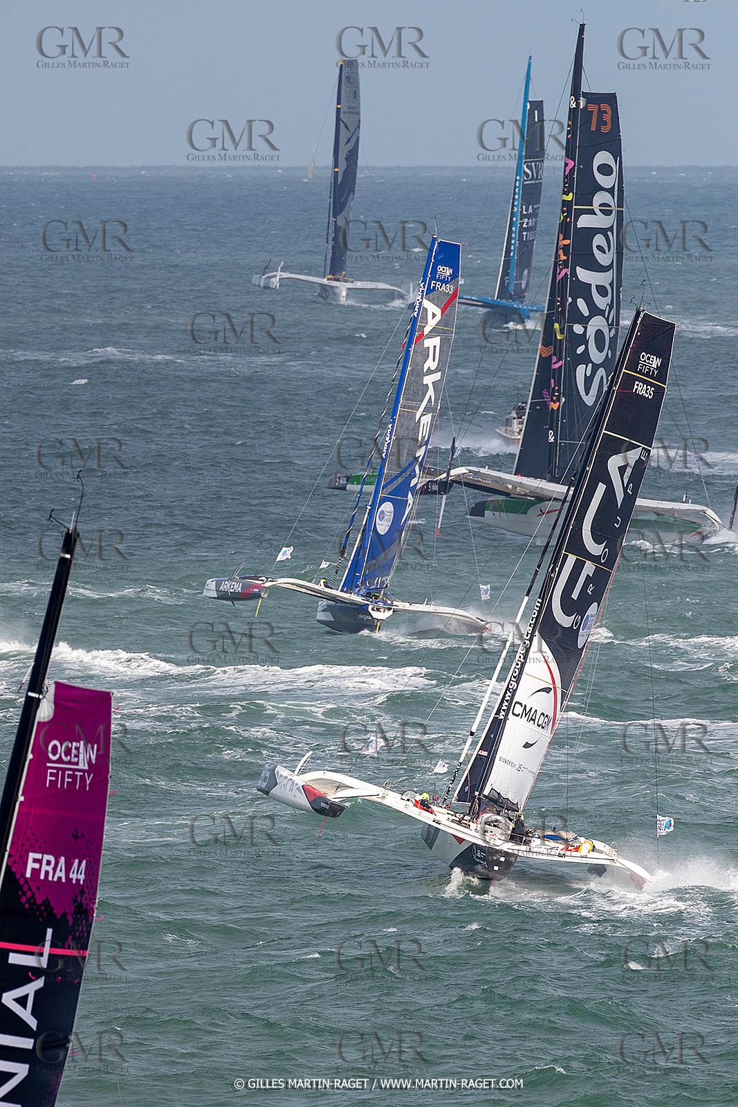07 11 2021, Le Havre (FRA), Départ Transat Jacques Vabre 2021