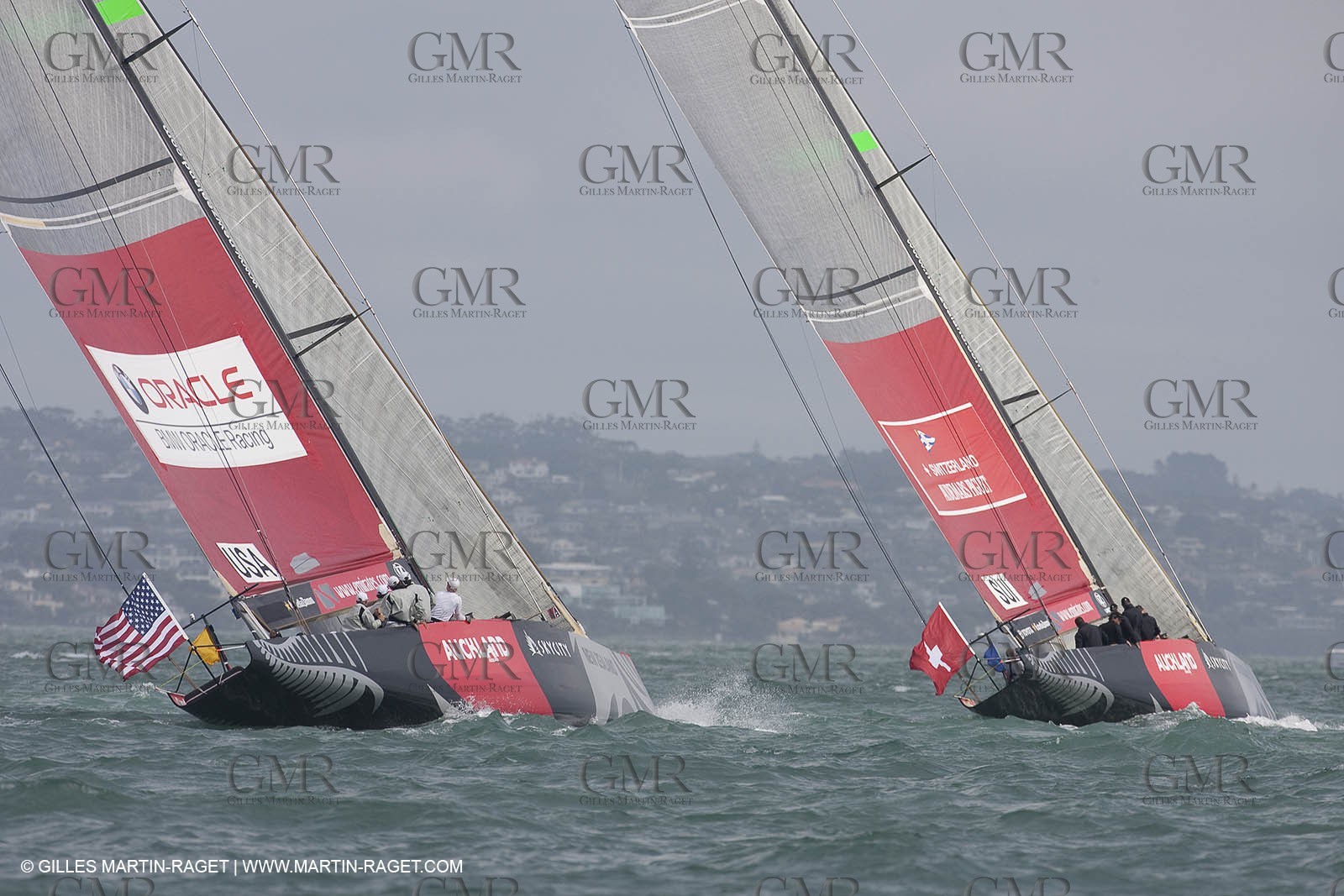 12 02 2009 - Auckland (NZL) -  Louis Vuitton Pacific Series -  Racing Day 12 - Challenger final