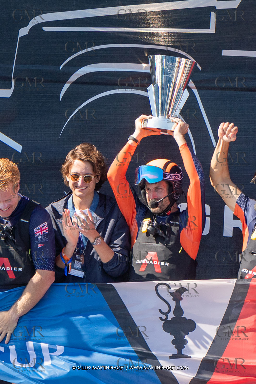 04 10 2024, Barcelona (ESP), 37th America's Cup, Louis Vuitton Cup Final, Race Day 7