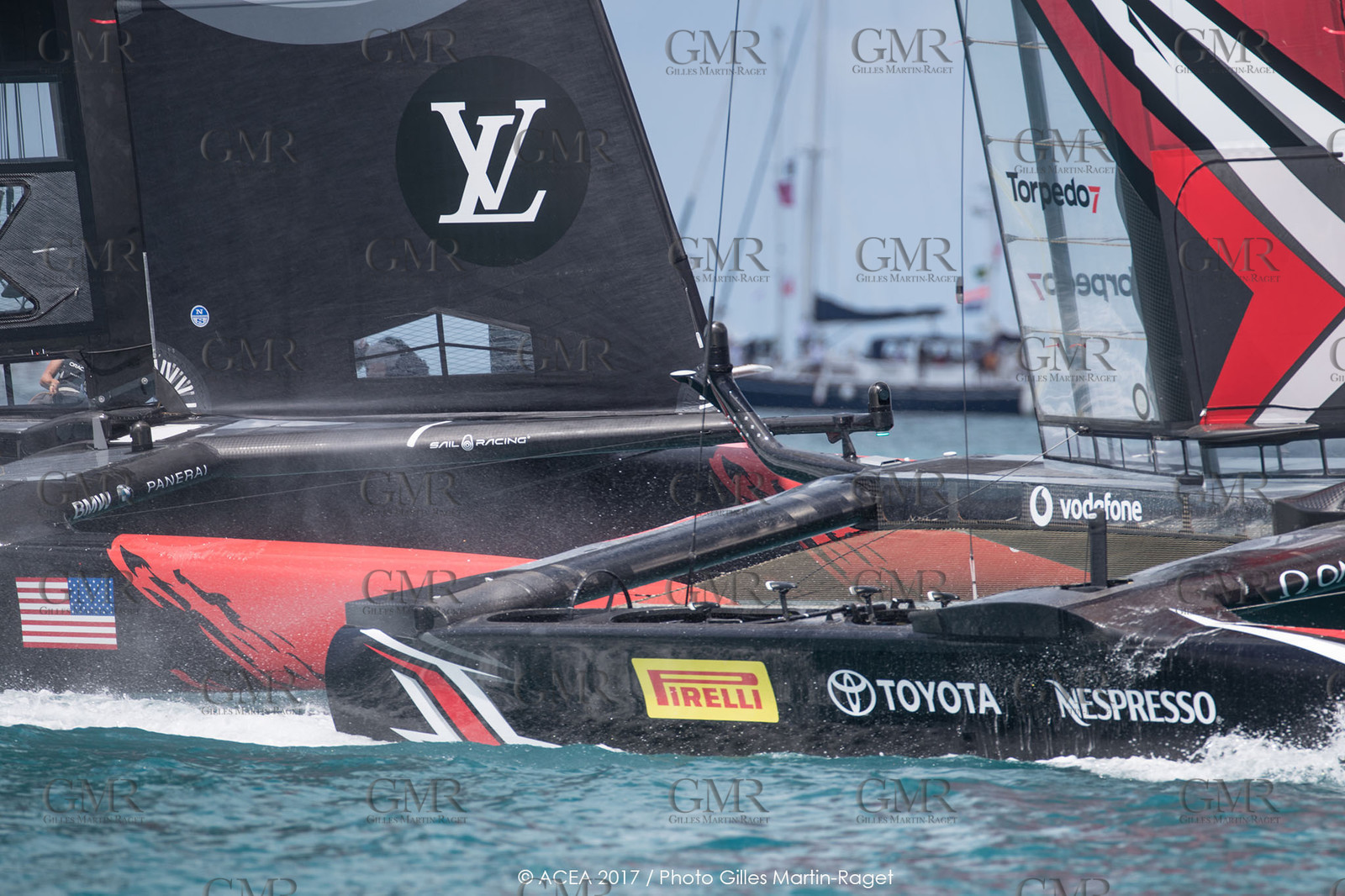17 06 2017 - Bermuda (BDA) - 35th America's Cup 2017 - 35th America's Cup Match Presented by Louis Vuitton, Race day 1