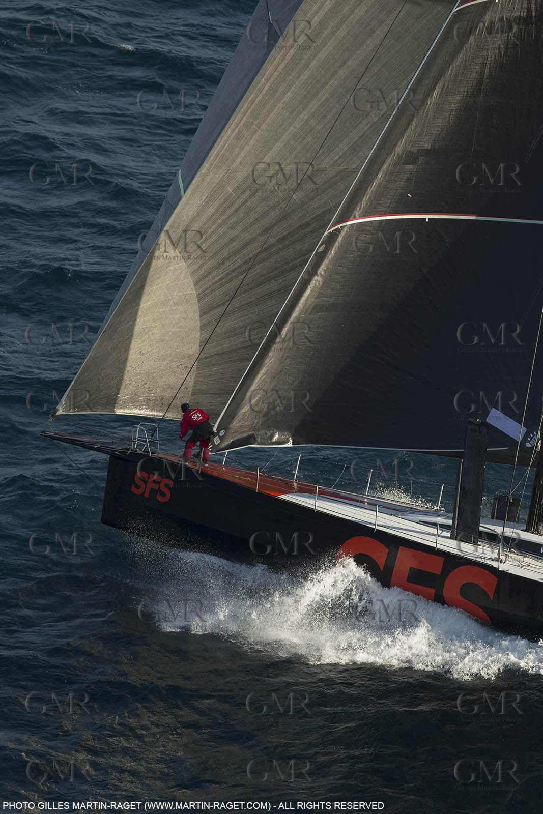 24 mars 2016   Marseille (FRA,13), SFS II (skipper Lionel Péan), last training before Marseille Sailing Week