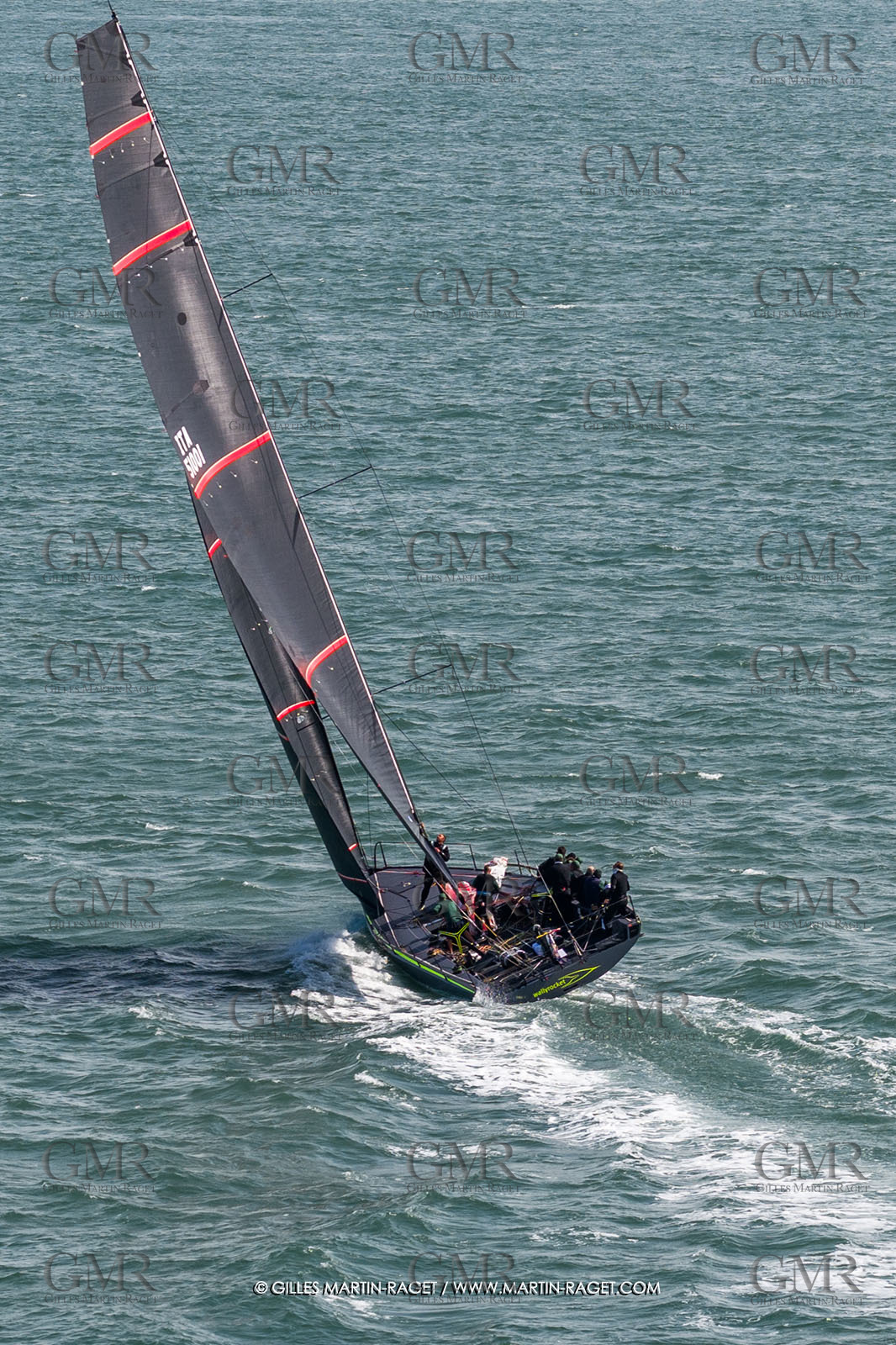 19 07 2025, Cowes (UK, IOW), Admiral's Cup 2025, Channel Race Start, Django WR51, Yacht Club Coasta Smeralda - ITA