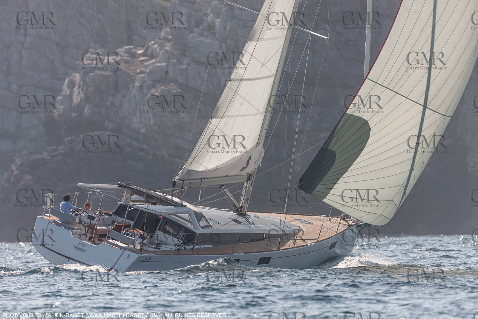 27 08 2016, Camaret-sur-mer (FRA,29), Chantier Bénéteau, Sense 57