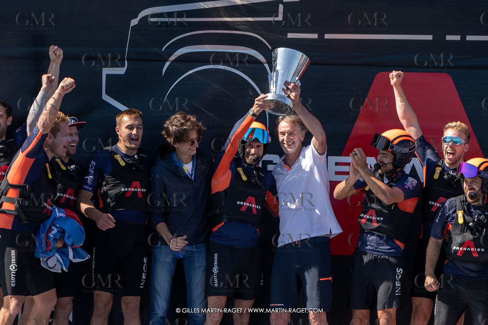 04 10 2024, Barcelona (ESP), 37th America's Cup, Louis Vuitton Cup Final, Race Day 7