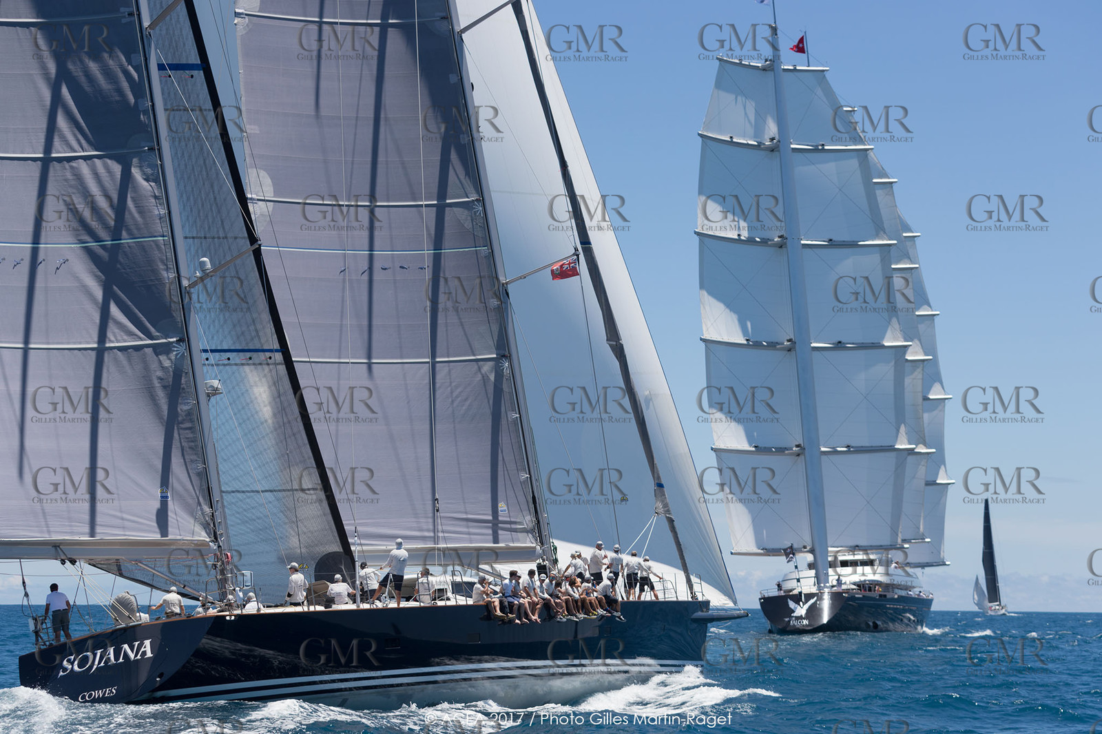 14 06 2017 - Bermuda (BDA) - 35th America's Cup Bermuda 2017 - Super Yacht America's Cup Regatta