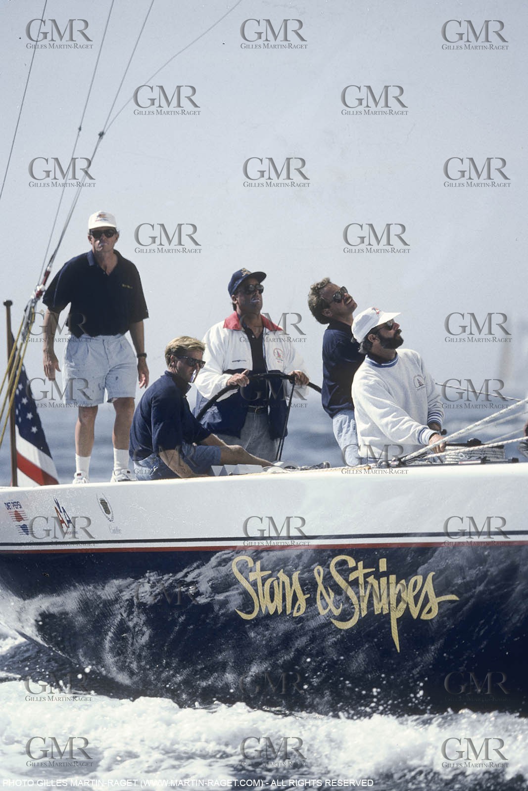 Sailing, Yacht Racing, America's Cup XXVIII, San Diego (USA,CA), 1992, Stars and Stripes