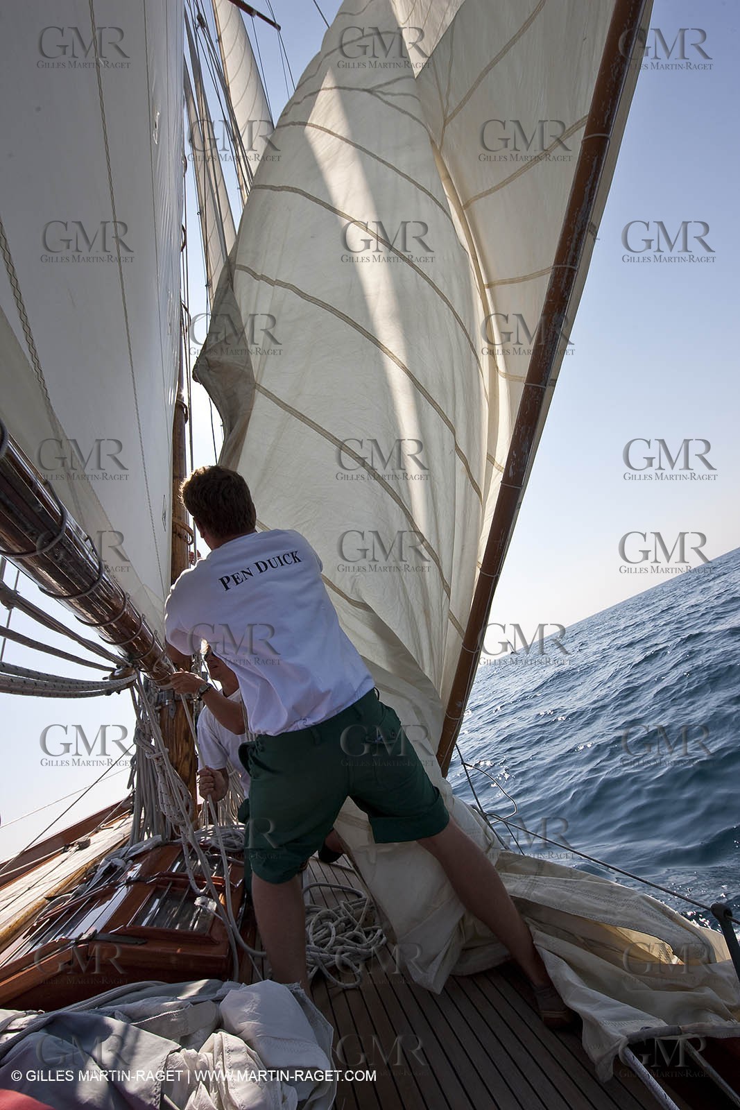 23 09 2009 - Cannes (FRA,83) - Régates Royales - Onboard Pen duick