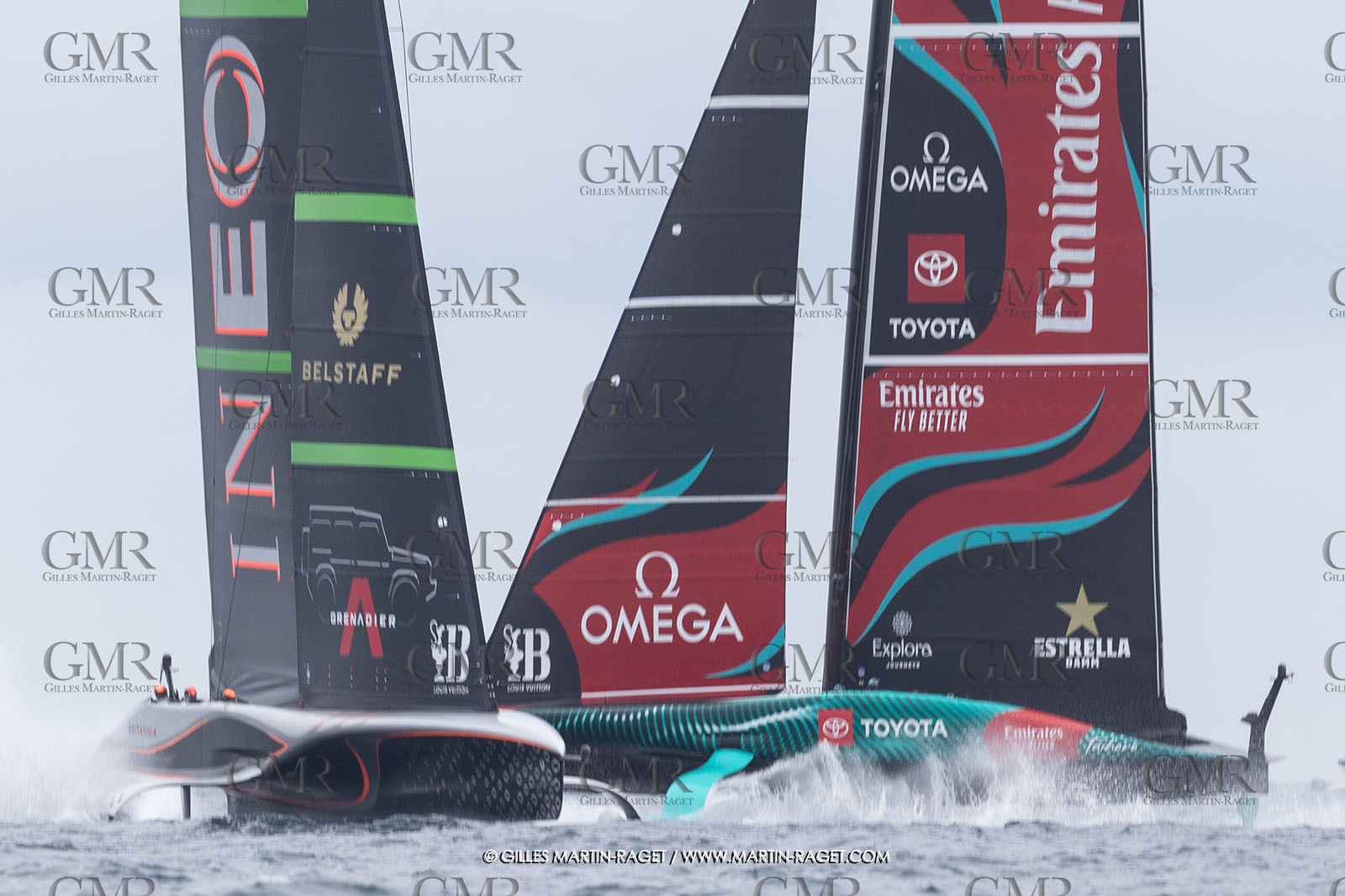 12:10 2024, Barcelona (ESP), Louis Vuitton 37th America's Cup, Final Match, Race Day 1, Race 2