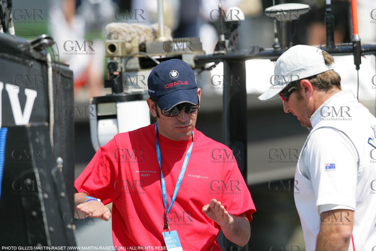 5 05 2007-Valencia (Spain)- 32nd America's Cup - Louis Vuitton Cup - RR2 - Day 7 - BMW ORACLE Racing