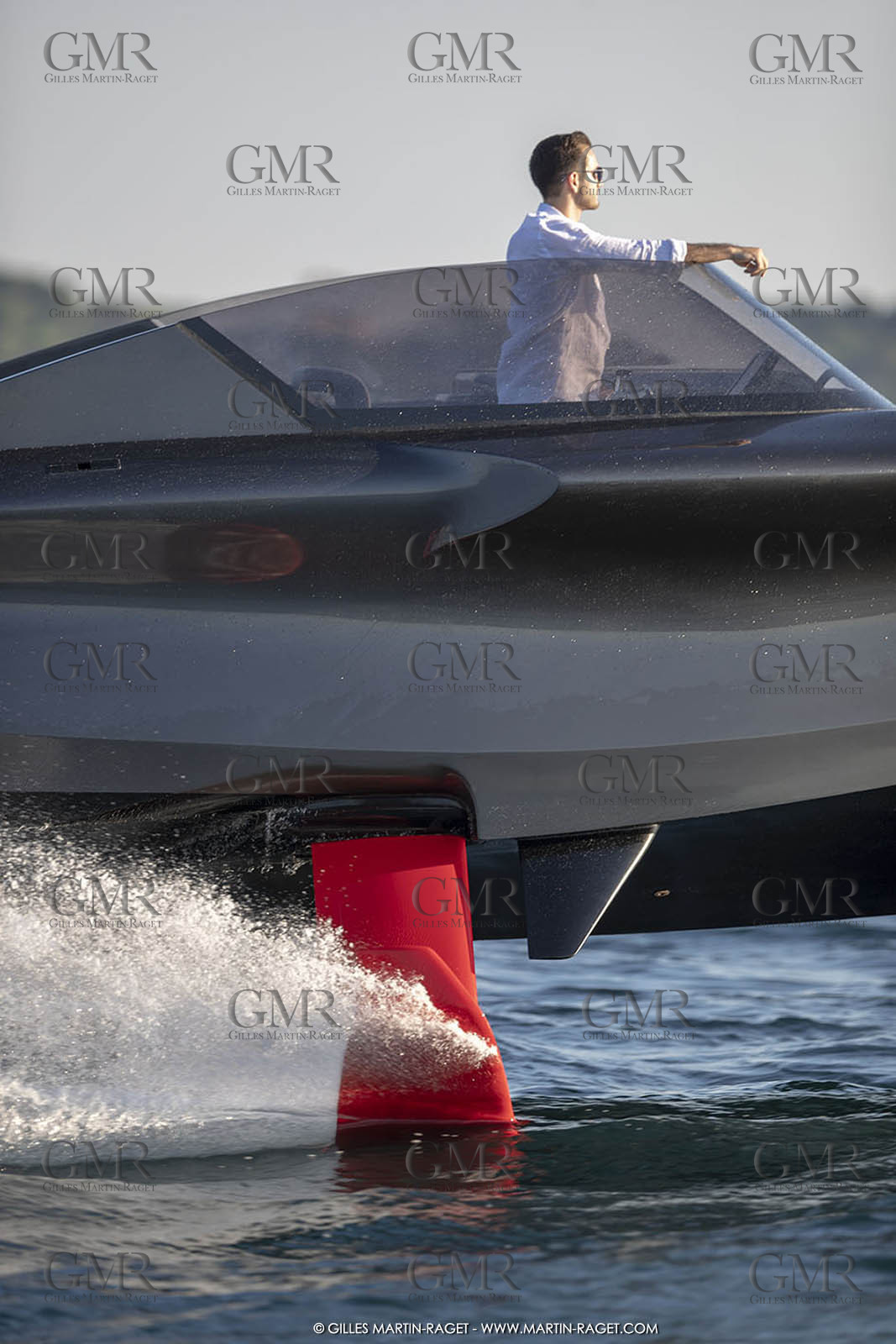 09 08 2018, Saint-Tropez (FRA,83), Foiler, the Flying Yacht by Enata