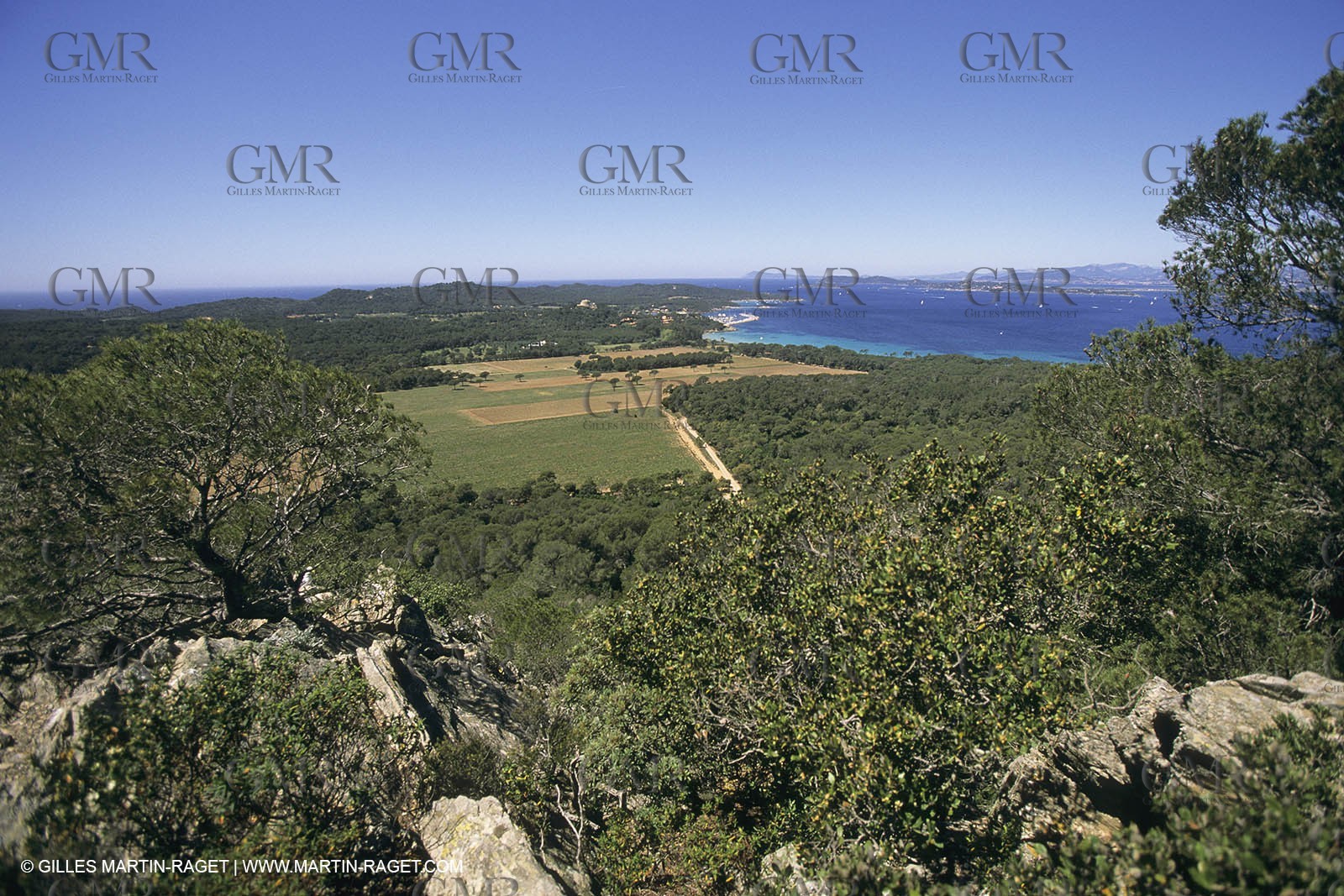 France, Provence, Iles d'Hyères, Porquerolles