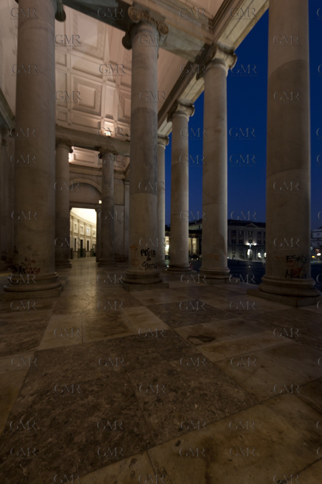 24 02 2012 - Naples (ITA) - 34th America's Cup - America's Cup World Series Naples 2012 - Naples Preview - Basilico San Francesco di Paola - Piazza Plebiscito