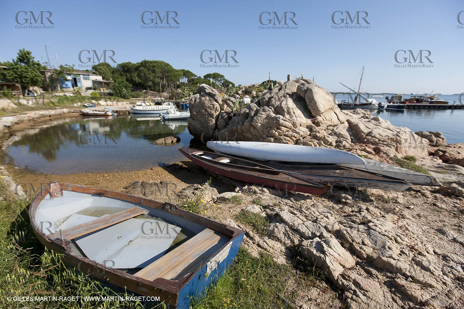 19 05 2010 - La Maddalena (ITA, Sardinia) - Carrano boatyard and Passo della Moneta Marina
