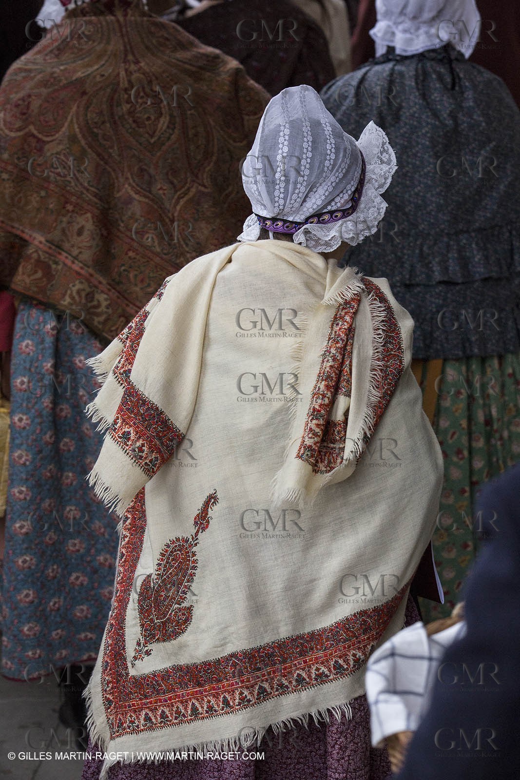 13 01 2012 - Marseille (FRA,13), Opening week-end for MP 2013, European capital of Culture, Traditional costumes from Provence