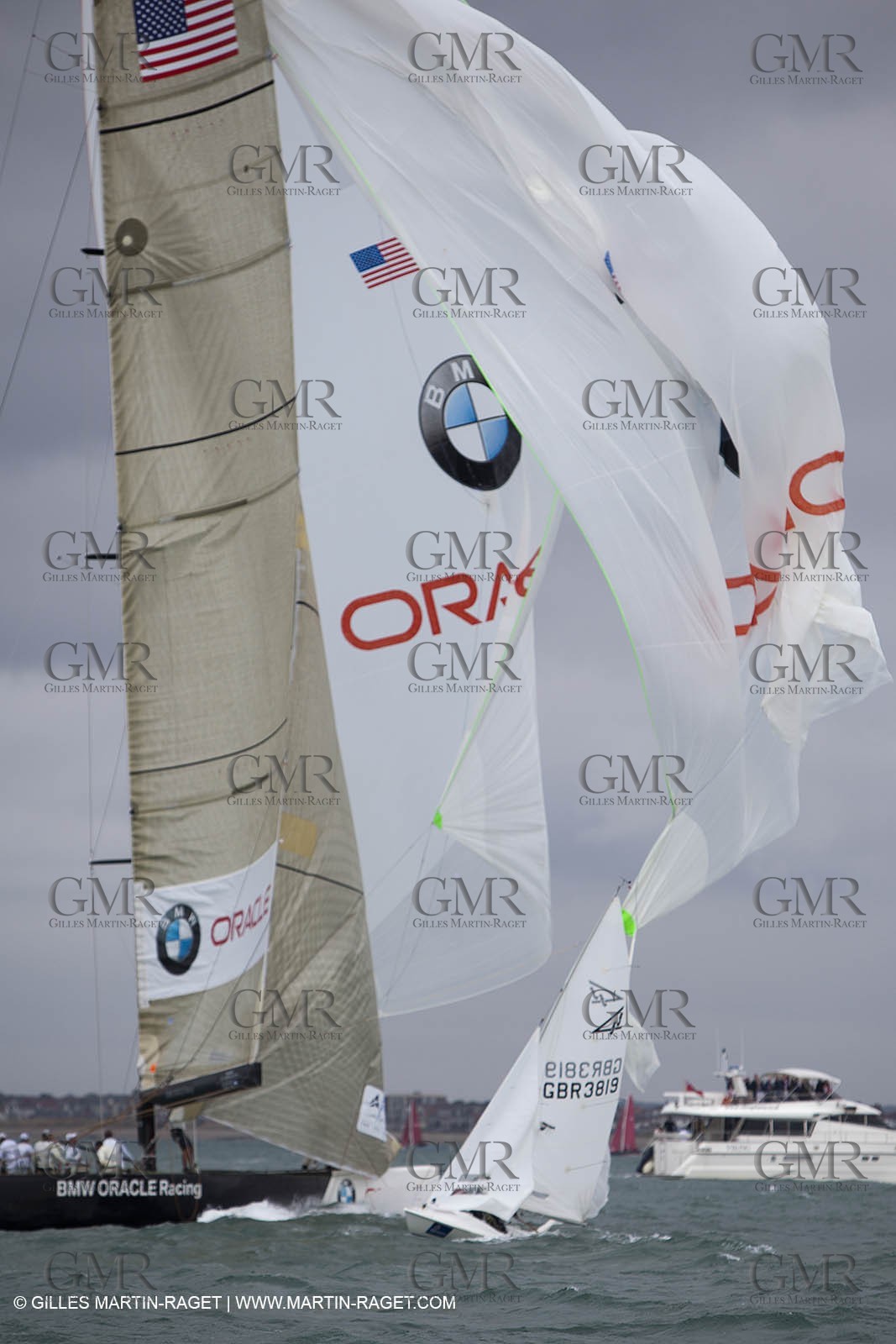 06 08 2010 - Cowes (UK, IOW) - The 1851 Cup -  BMW ORACLE Racing - Day 4