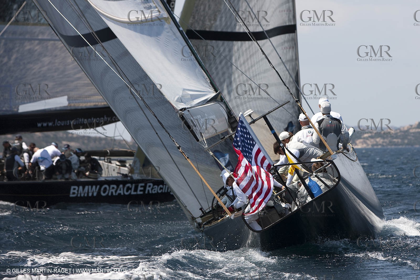 19 05 2010 - La Maddalena (ITA, Sardinia) Louis Vuitton Trophy - BMW ORACLE Racing - Training