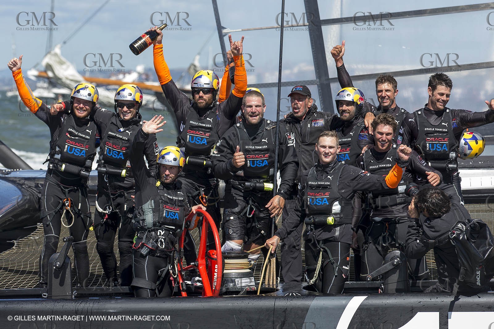 25 09 2013 - San Francisco (USA,CA) - 34th America's Cup - Final Match - Racing Day 15.