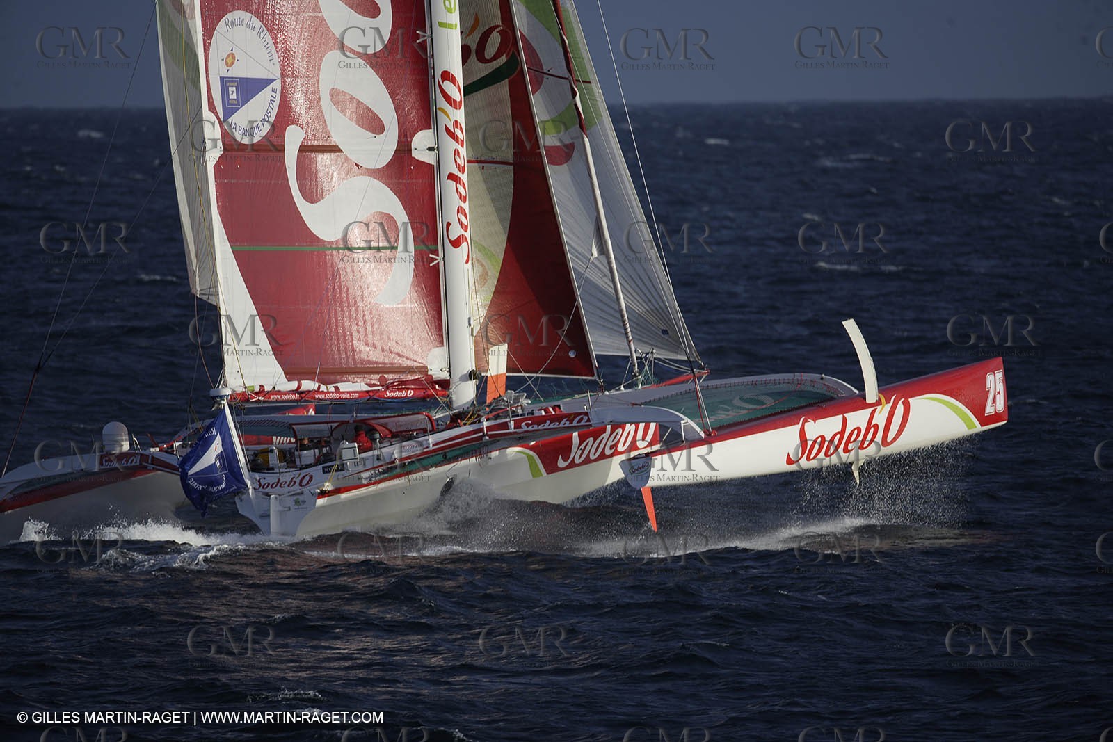 11 10 2008  -Lorient (FRA)  -  Multis Orma - Sodebo (Thomas Coville) - Route du Rhum 2006 training