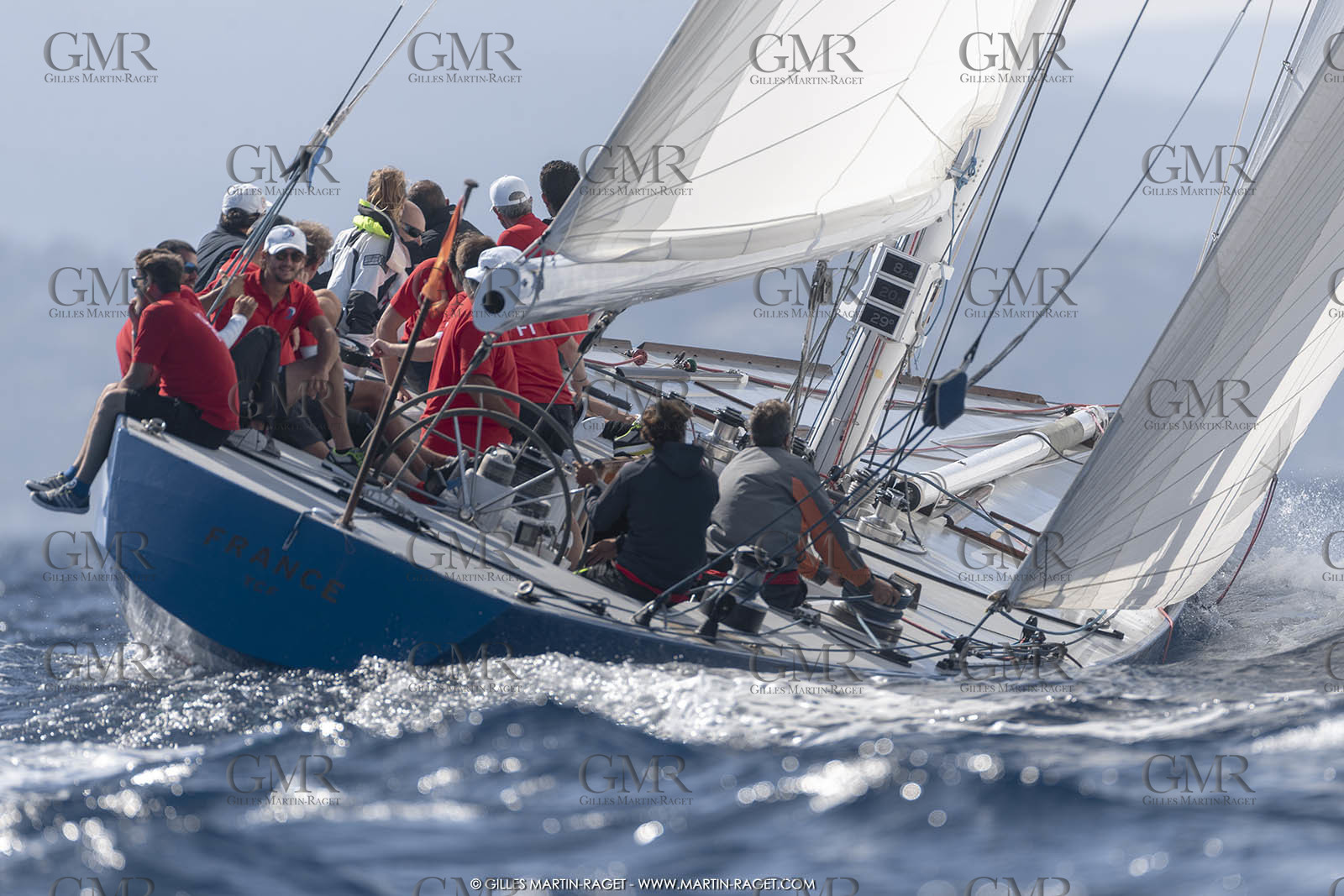 29 09 2018, Saint-Tropez (FRA,83), Voiles de Saint-Tropez 2019, Arrival Cannes-Saint-Tropez and trainings