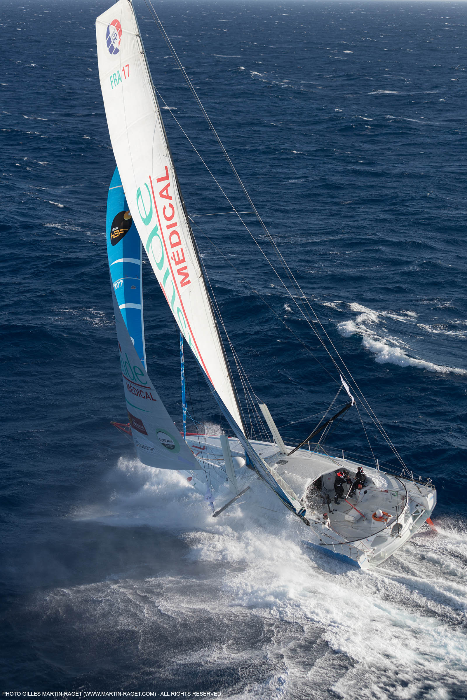 13 07 2017, Port Camargue (FRA,30), Transat Jacques Vabre 2017, Bastide Otio (Kito de Pavant, Yannick Bestaven), offshore trainings