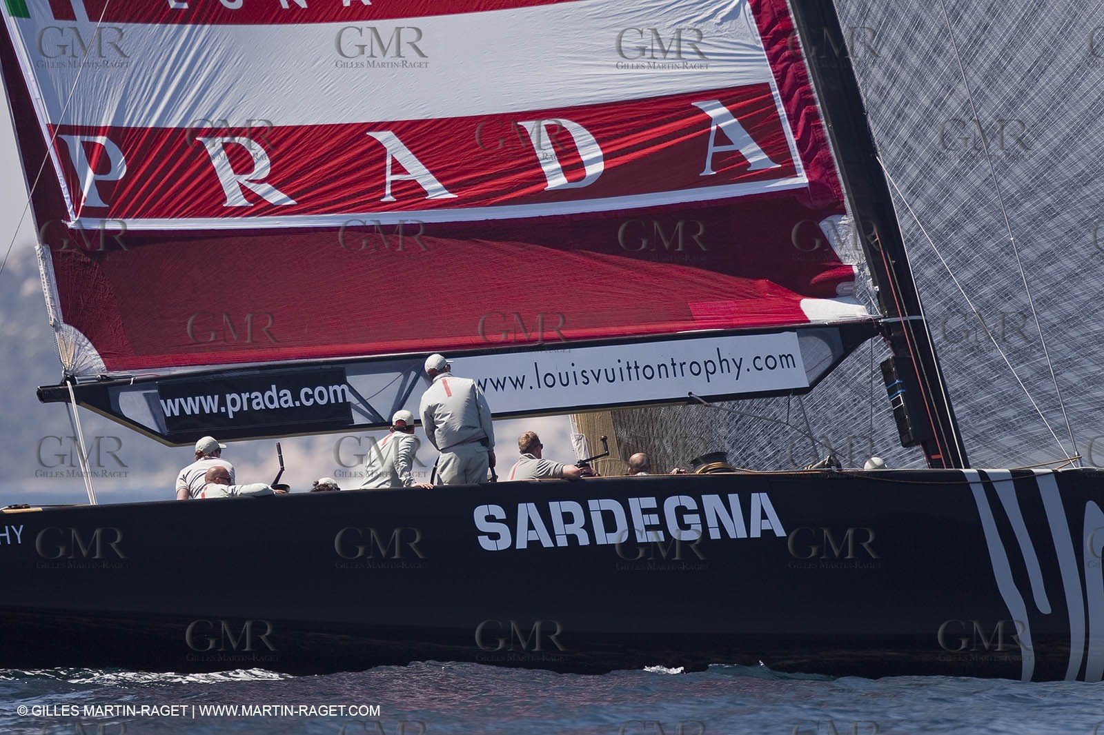 23 05 2010 - La Maddalena (ITA, Sardinia) Louis Vuitton Trophy - BMW ORACLE Racing - Racing Day 2