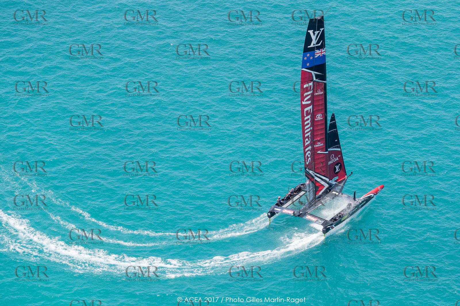 18 06 2017 - Bermuda (BDA) - 35th America's Cup 2017 - 35th America's Cup Match Presented by Louis Vuitton